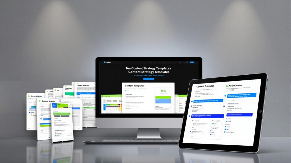 10 Content Strategy Templates in PDF, Word, Notion