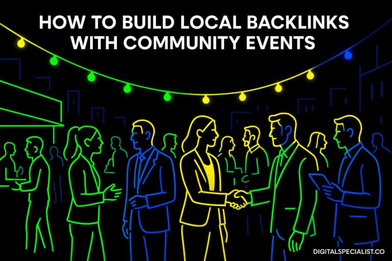 How to Build Local Backlinks with Community Events